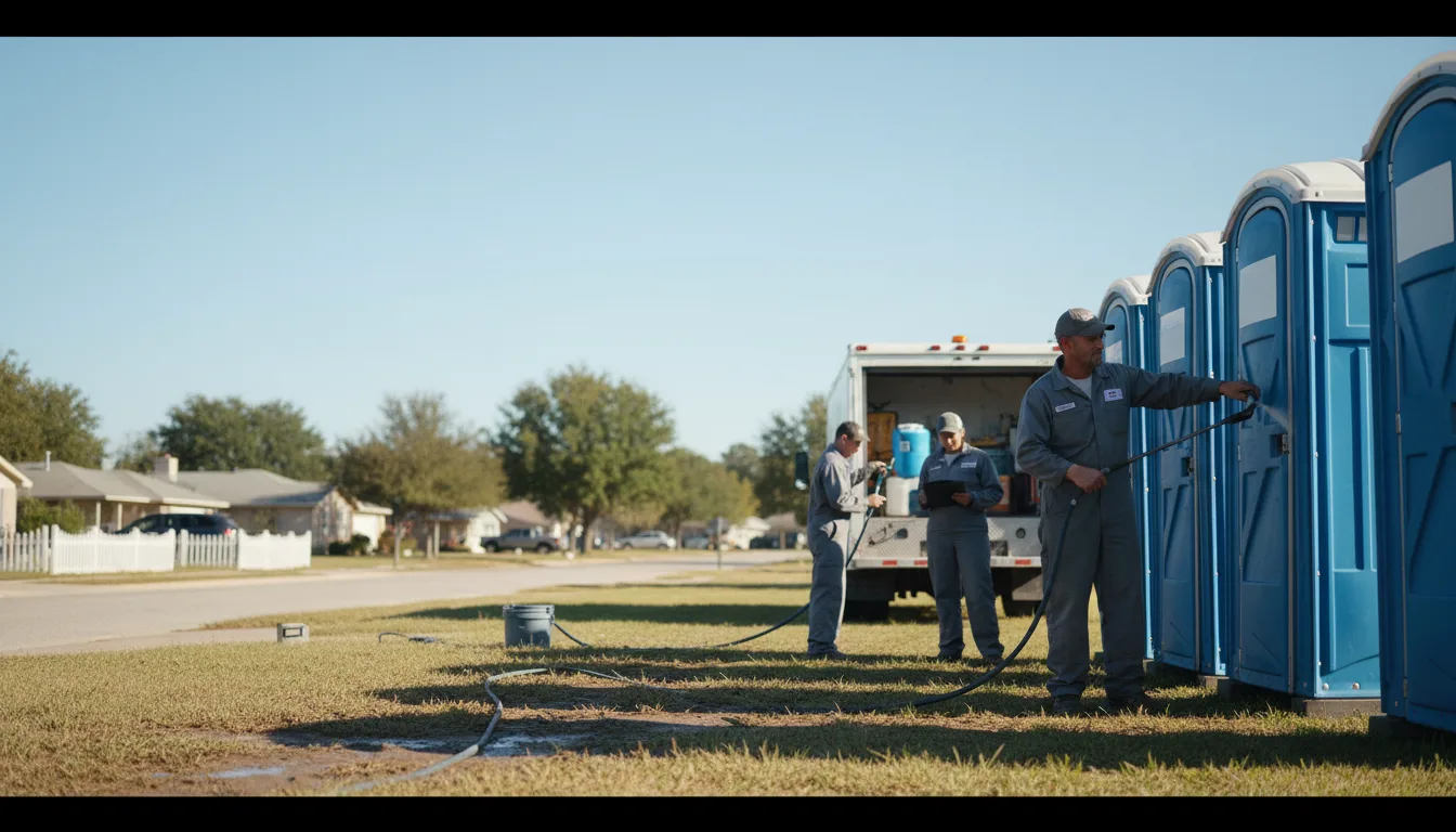 Long-Term Portable Toilet Rental in Sumner, MS near me